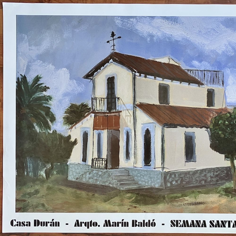 Cartel Semana Santa El Varadero | Casa Durán