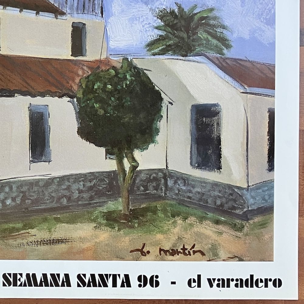 Cartel Casa Durán El Varadero 1996