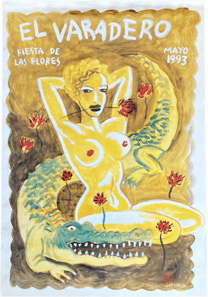 Cartel de Jorge Fin Fiesta de las Flores