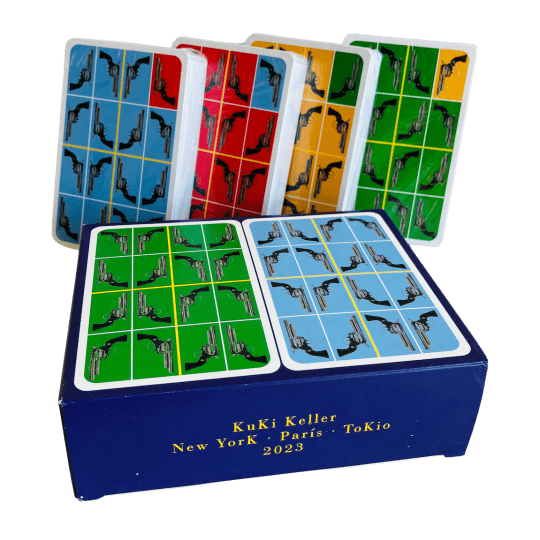 Kuki Keller Game Juego completo, 4 barajas